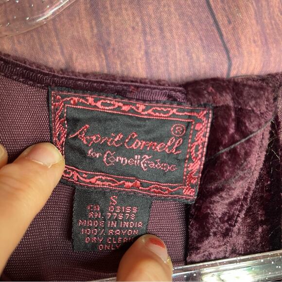 Vintage April Cornell Maxi Dress - Picture 8 of 12